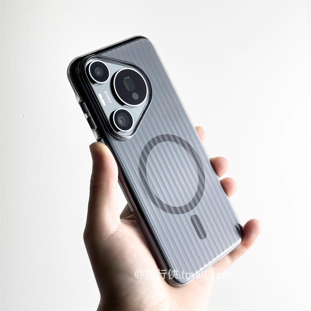 For Huawei Pura 80 70 Ultra Pura 80 70 Pro Hard PC Transparent Magnetic Anti Fall Protectiv Phone Cover For Pura 80 Shell Bumper