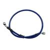 2X 10mm 28Degree Motorcycle Dirt Bike Braided Line Steel Brake Hose Cable Hydraulic Banjo Pipe 300-2200mm Fit Universal Racing