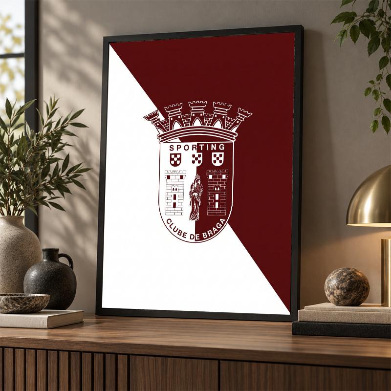 Braga FC Diamond Painting Kit 5D Full Drill DIY Diamond Mosaic Wall Art Home Decor