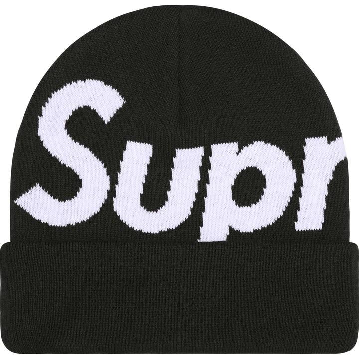 Supreme Big Logo Beanie Black One-Size
