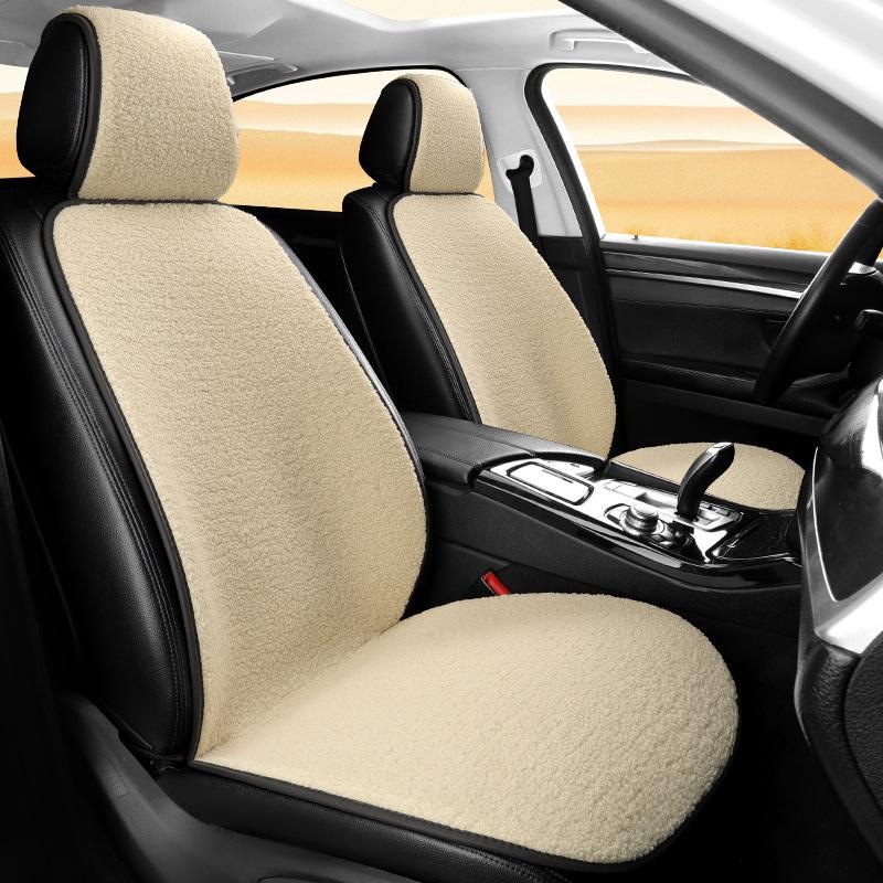 Universal Car Seat Cover Short Plush Warm Breathable Seat Cover High Quality Comfortable Warm Winter Car Seat Cushion