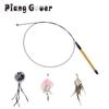Steel Wire Feather Cat Toy Stick Replace Feather Accessories Cat Teaser Pet Toy