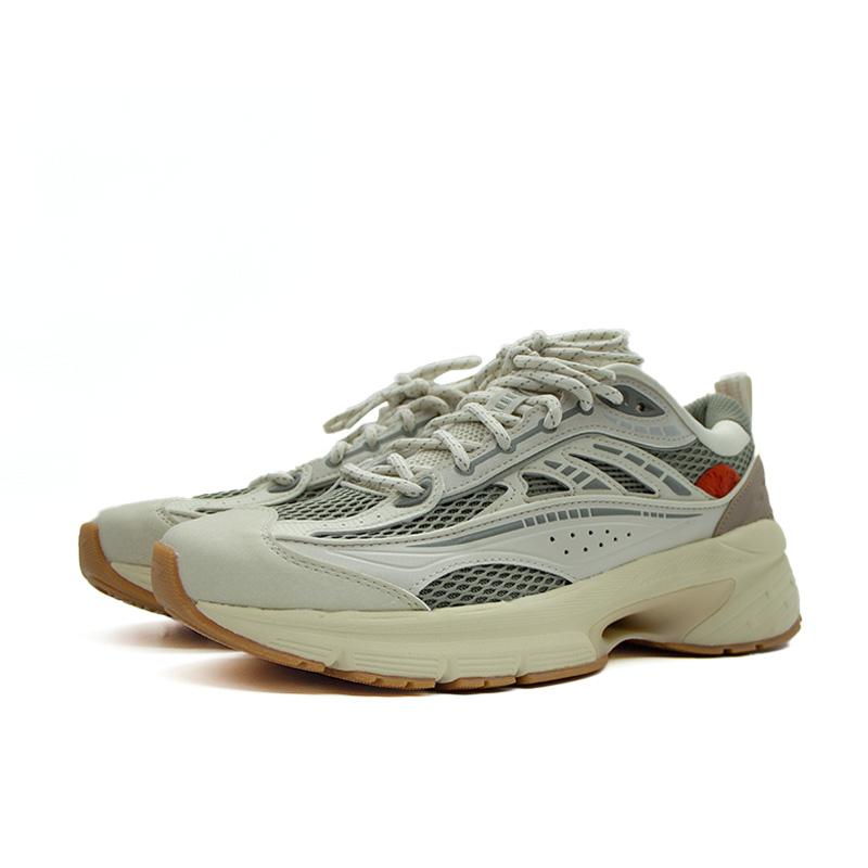 LiNing Yixing Lite Classic Comfortable Shock Absorption Non-Slip Wear-Resistant Rebound Low-Top Casual Shoes Men Casual Shoes Gray AGCU057-4