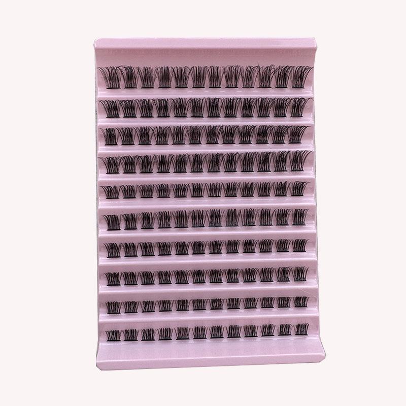 New Hot-Selling Segment Cluster False Eyelashes for Self-Grafting - Large Capacity for European and American Markets.