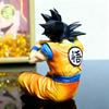 Anime Dragon Ball Son Goku Figure Goku Eat Hamburger 14cm/5.51inch Pvc Action Figures Collection Model Toys Gifts
