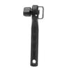 Manual Can Opener Stainless Steel Single Handle Side Open Safety Can Opener for Home CampingBlack