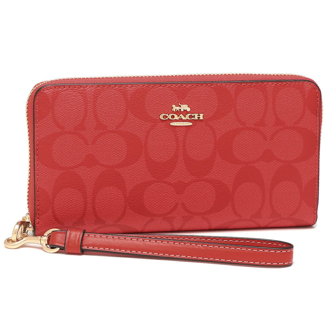 

Coach Outlet Long Wallet Signature Miami Red C4452 IMQRG Women s [Item]