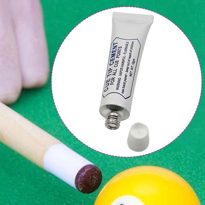 Glue for Pool Cue Tips Billiards Accessories Easy To Use Sturdy Multifunctional 10G Strong Fast