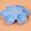 6 In 1 Pet Petal Shaped Cat Bowls, Multi-Functional Tilted Dog Feeding and Drinking Bowls, Pet Supplies