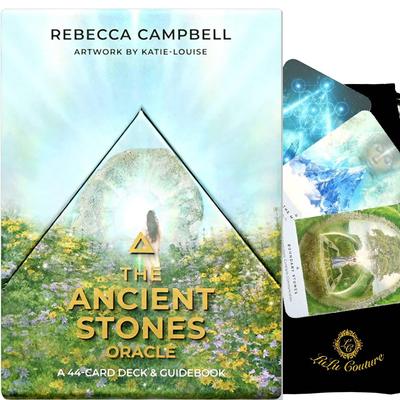 [Japanese] Ancient Stone Oracle Oracle Tarot Cards with Japanese Instructions [Authentic]