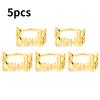1/5PCS Fashion Letter Napkin Ring New Gold Silver Bismillah Napkin Rings Western Restaurant Hotel Wedding Party Home Decoration