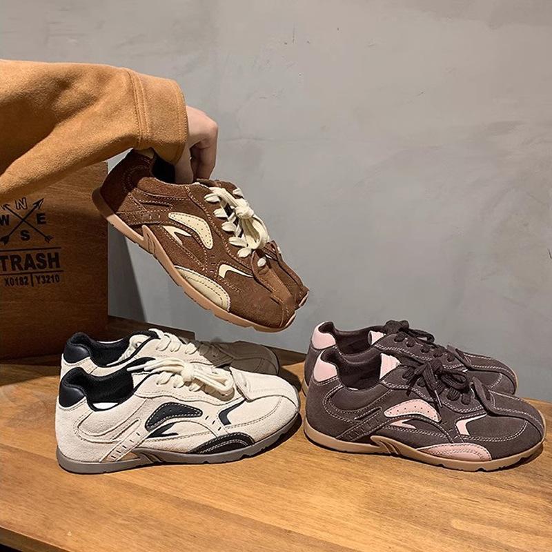 Derselbe koreanische Trainee~ farblich passende Schnürschuhe zur Höhenvergrößerung, Freizeitsport, Moraltrainingsschuhe für Damen, Forrest Gump Schuhe für Damen