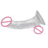 Little Moon Transparent Crystal Beginner's Suction Cup Dildo Vibrator