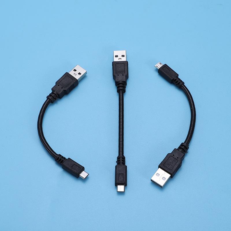 Black Shapeable USB Charging & Data Cable for Mobile Phones and Notebooks