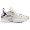 Reebok DMX Series 1200 Synthetic Leather Fabric Two-Layer Cowhide Sports Shock Absorption Low-Top Lifestyle Shoes Unisex Sneaker Beige Gray FZ5459