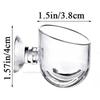 1pc Aquarium Decorations Plant Cup Pot Acrylic Aquatic Plant Cup with Suction Holder Planting Cylinder Cup Aquarium Accessories