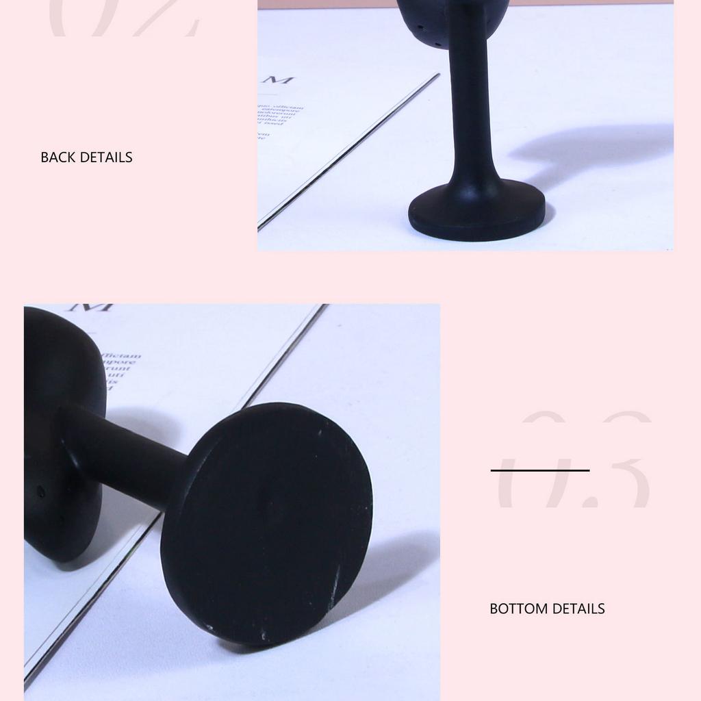 1 Stück Harz Tragbarer Ohrring-Aufsteller Schmuckständer Ohrförmiger Ohrstecker-Organizer Halterständer Für Ohrringe Ohrring-Präsentationswerkzeug