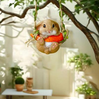 Animal Figurine Garden Sculpture for Outdoor Decoration