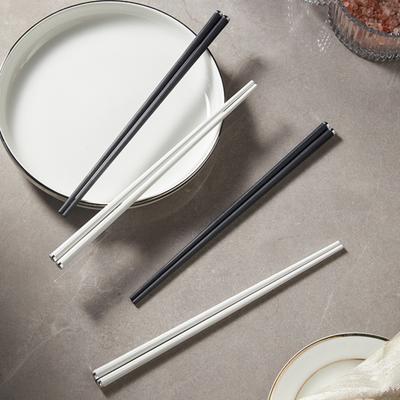 5 Pairs Fiberglass Chopsticks Heat Resistant Anti-slip Food Grade Dishwasher Safe Hot Pot Chinese Chopsticks Kitchen Supplies