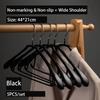 5/10/20PCS Wide-Shoulder Hanger,Multi-functional Non-slip Organizers with Hook for Suit Shirt Coat,Home Seamless Clothes Support