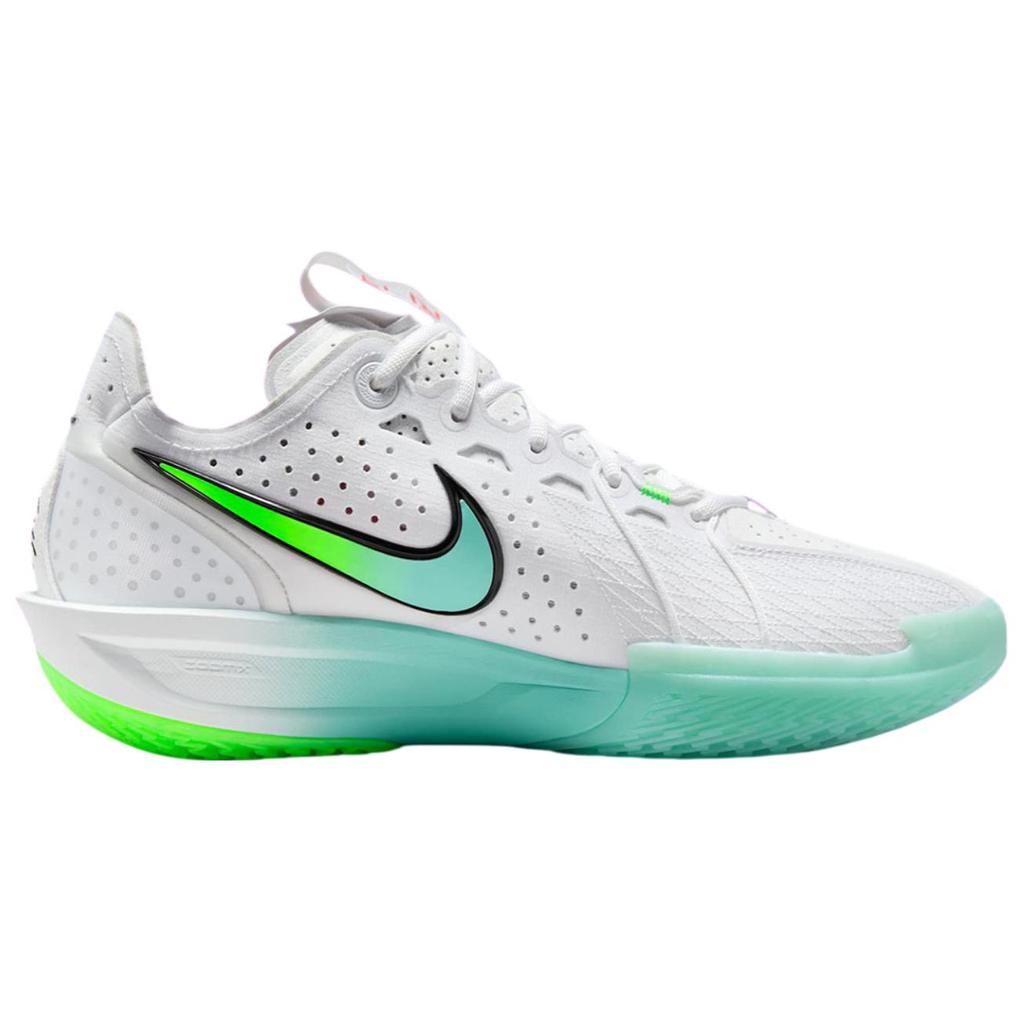 Nike Unisex tenisky Air Zoom GT Cut 3 Bleached Turquoise Bílá Green-Strike Černá DV2913-107