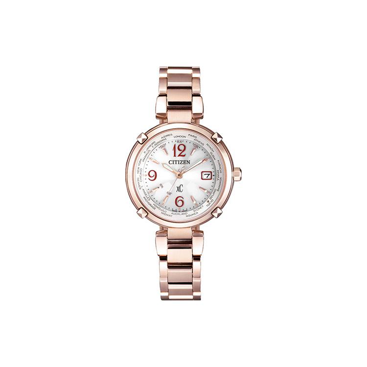 CITIZEN Women s Ecology Drive Collection Watch EC1047-57A Pink Gold Strap