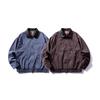NICE3RULE Men's Retro Washed Cotton Workwear Jacket - Spring/Autumn Loose Fit