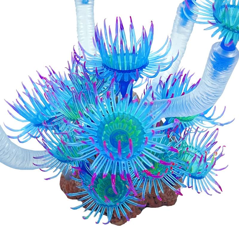 Artificial Underwater Coral  Aquarium Fish Tank Simulation Decoration Aquarium Backgrounds Plants Water Grass Accessories New