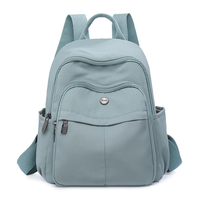 Schoolbag Oxford Cloth Backpack Women's 1011 New Fashion Large Capacity Lightweight Casual Versatile Travel Bag Student School Bag