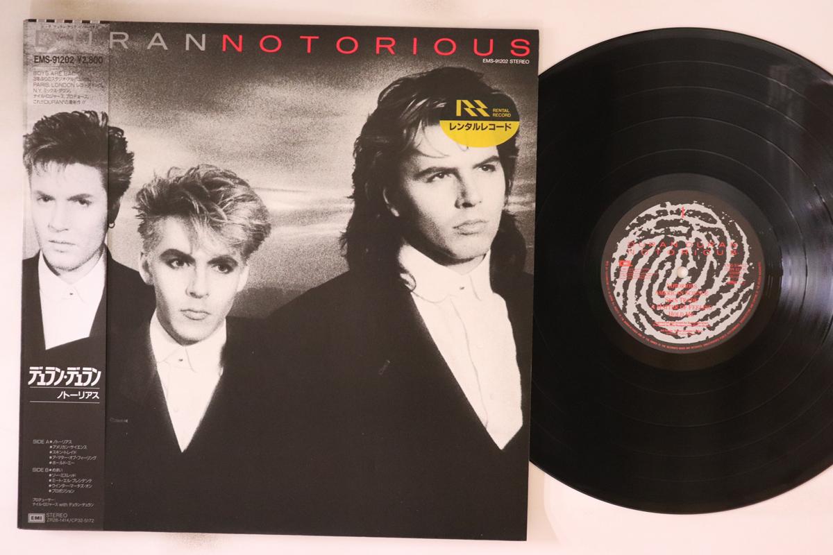 

LP Record DURAN DURAN - Notorious EMS91202 EMI 1986 Japan Obi Pop Used