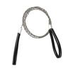 55CM Portable Stainless Steel Wire Saw with Finger Grip, Survival Tool for Outdoor Camping, Hiking, Pocket Manual Chain Saw