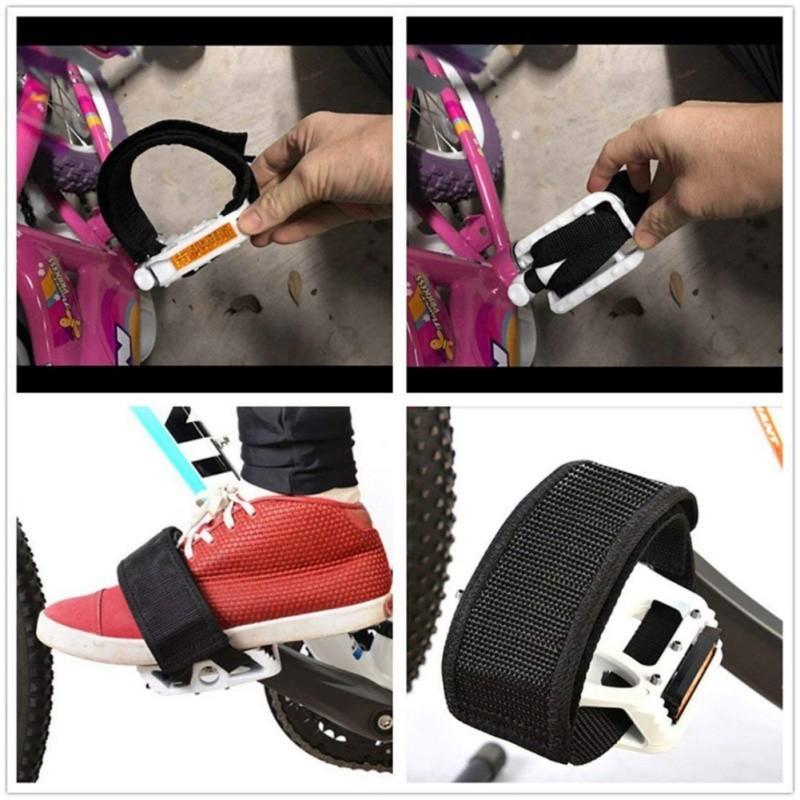 Bicycle Pedal Belt Straps Bike Toe Clip Strap Belt Adhesivel Pedal Tape Fixed Gear
