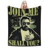 Adam The Woo Memory 19742025 Go Find Somewhere Blanket Warm Cozy Fluffy Throw Blankets for Sofa 50x60 Inch Multiple Sizes Quilt