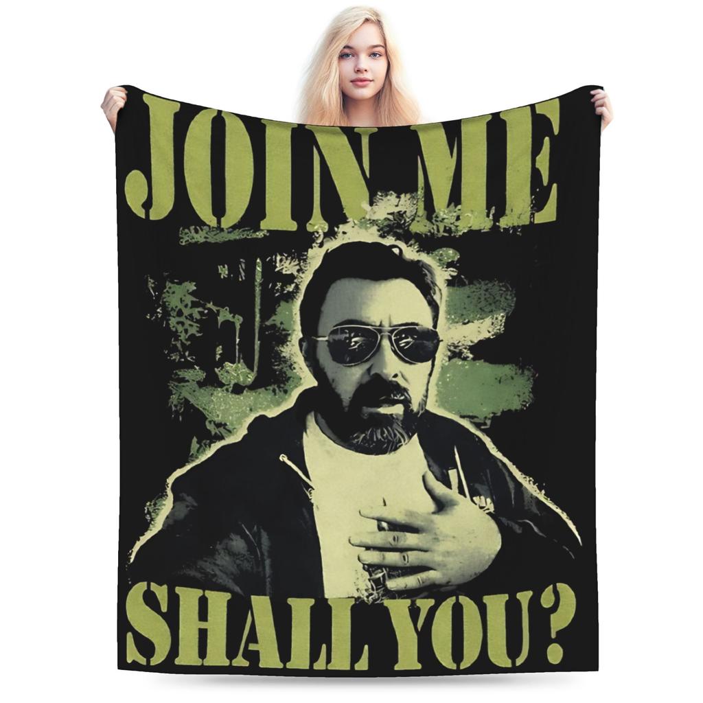 Adam The Woo Memory 19742025 Go Find Somewhere Blanket Warm Cozy Fluffy Throw Blankets for Sofa 50x60 Inch Multiple Sizes Quilt