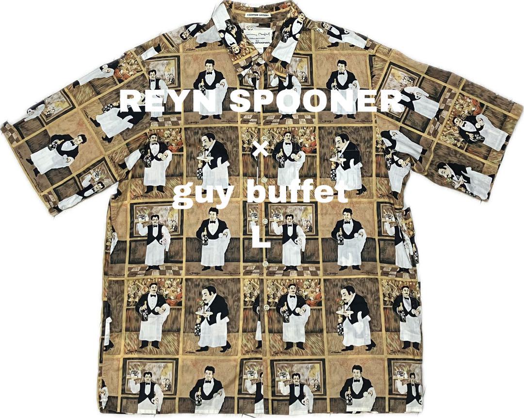 

[USED] REYN SPOONER × guy buffett Aloha shirt L Egypt