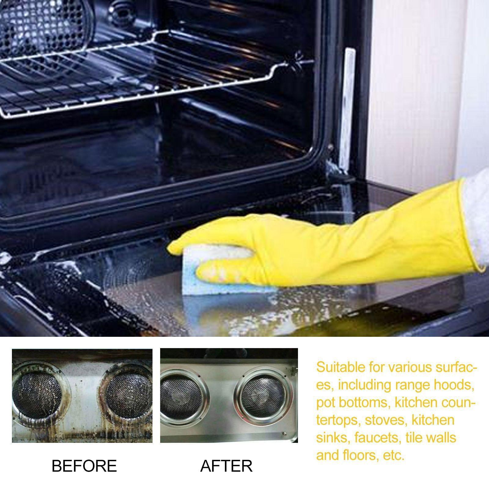 JAKEHOE Кухонный чистящий порошок Очиститель тяжелого масла Мощное обеззараживание — фото 4