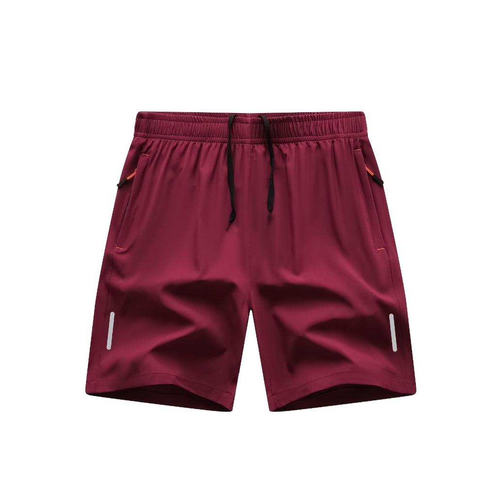 Men's Summer Outdoor Hiking Shorts, Men's Running Shorts, Quick Drying Fabric, Sweat Wicking and Breathable, New Color Styles, Reflective Strips