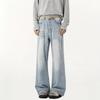 JYL Men's Denim Shorts Star Print Summer Thin  New Casual Fifth Pants Denim