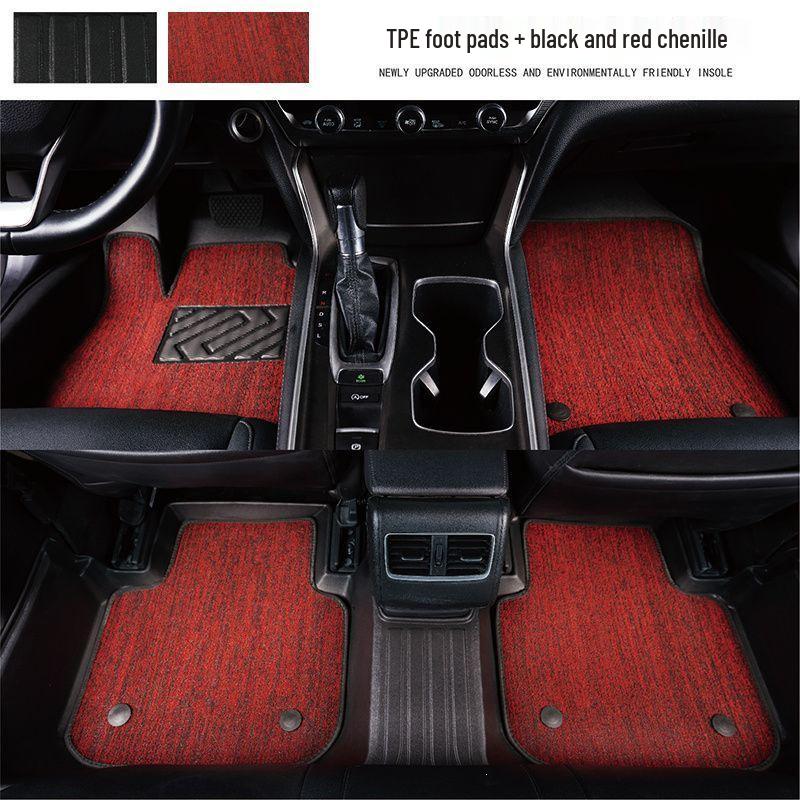 Tapis de sol en TPE pour Volvo C40: Résistant à l'usure, Imperméable, Couverture intégrale pour tous les modèles