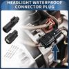 INFINAUTO 1 Set 4 Pin Headlight Waterproof Connector Plug 1.5mm Series Female Male Wire