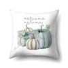 Thanksgiving Pillowcase Blessing Maple Leaf Pumpkin Sofa Cushion Cover Office Home Living Room Pillowcase