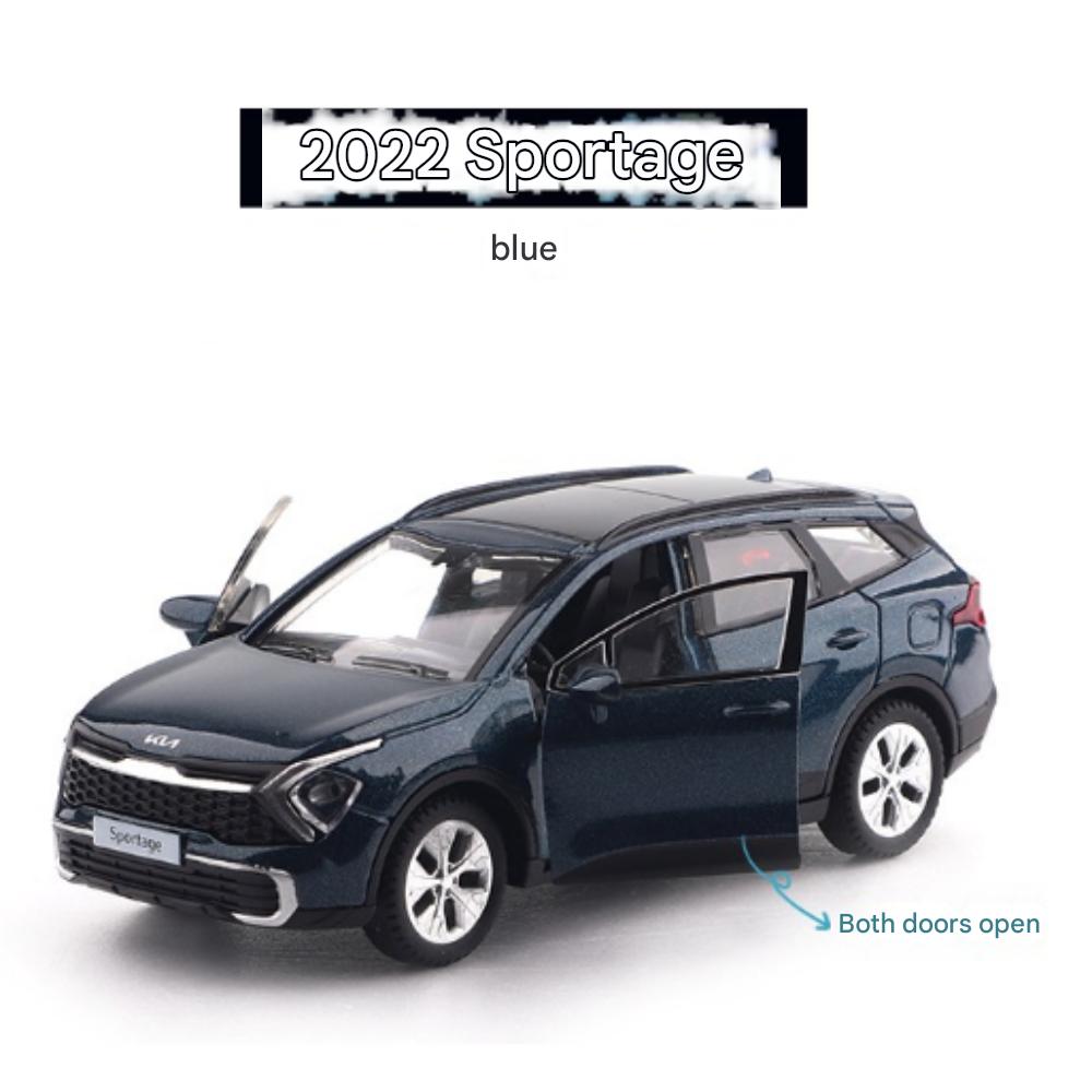 Kia 3-Piece Set Minicar Diecast Pullback Toy