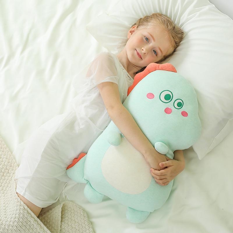 

Толстый криволицый медведь динозавр плюшевые игрушки подушки милые мягкие чучела животных кукла стул подушка высокое качество подарок 50X35cm синий