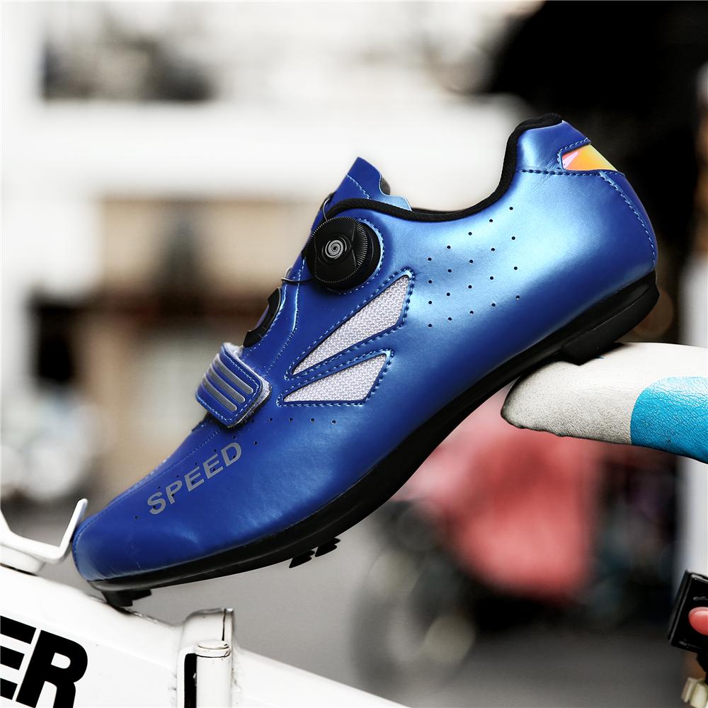 Compatible Cycling Shoes for Men & Women - for Indoor Spin and Outdoor Road Biking - Comfortable & Durable - includes Delta/Loo