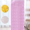1x2m Square Sequin Backdrop Sparkly Background Drop Curtain for Wedding Party