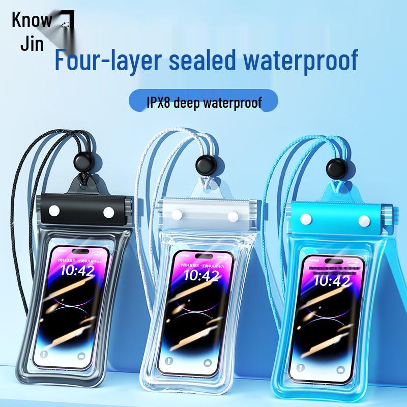 Zhifeng Tri-fold Airbag Floating Waterproof Phone Pouch