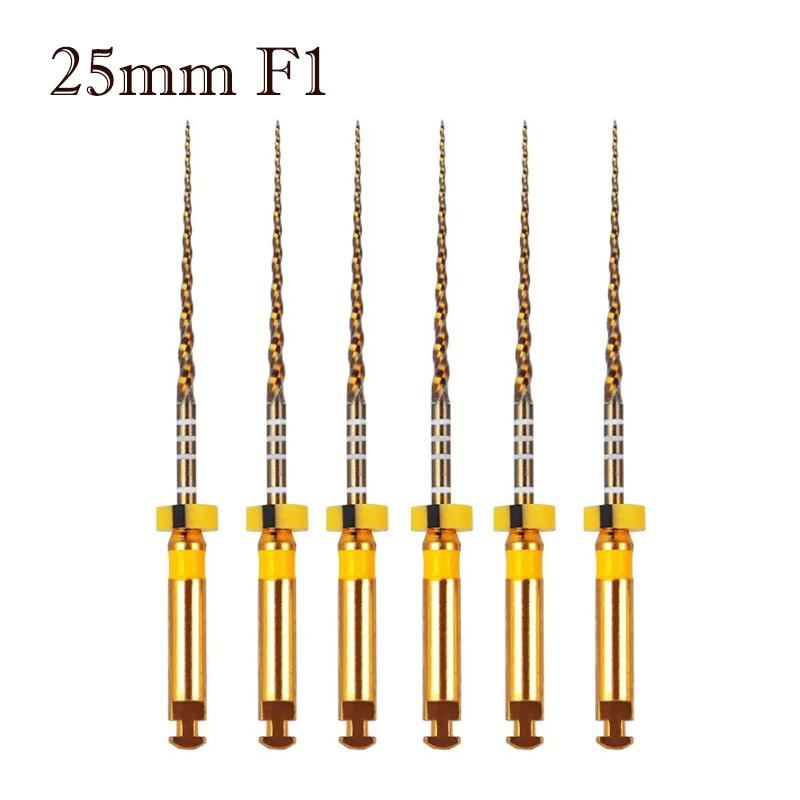 30 KS Zubní Pro- Zlaté Kónické Super Soubory Univerzální Pro Použití v Motoru Rotační Soubory Flexibilní Endodontické Materiály pro Kořenové Kanálky Použití v Zubním Lékařství