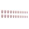24 Pcs Press On Nails Short Square Fake Nails Cute Designs Glossy False Nails Halloween Nails Cute Full Cover Glue On Nails Stick With 2ml Glue