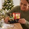 Weihnachtszug Lichtdekoration mit Warm für Feiertags-Heimdekor 1ml