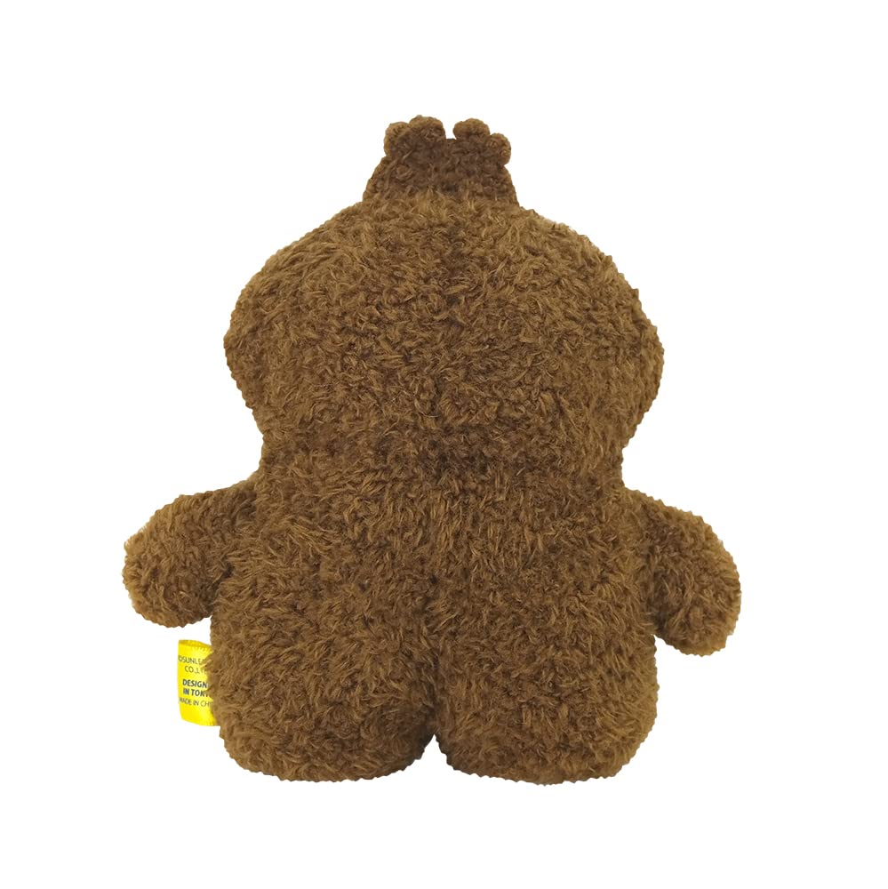 Sun Lemon Fluffy Doggu Small X X Stuffed Animal 13.8 6.3 15.5cm P-8792